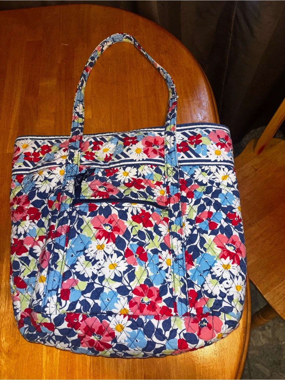 Vera Bradley Floral Tote Bag - Picture 2 of 3